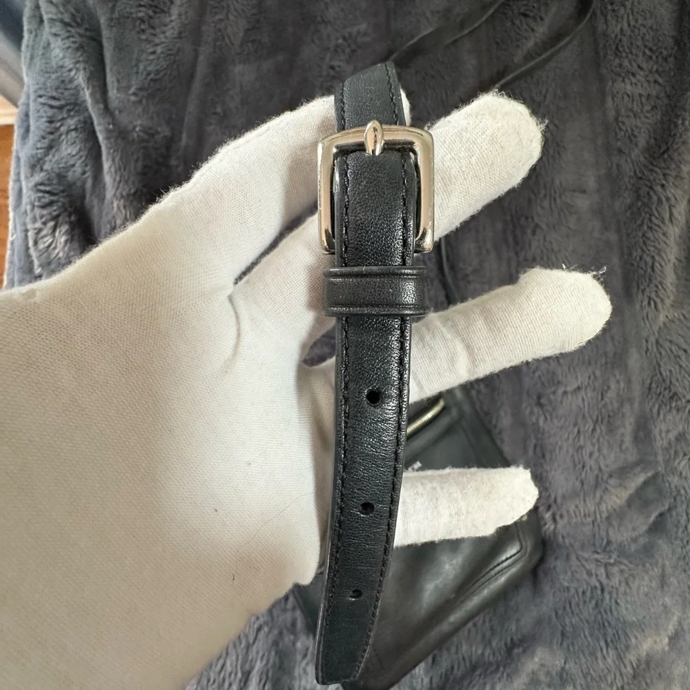 Coach Legacy Swingpack Crossbody in Black with Silver Hardware - Picture 6 of 13